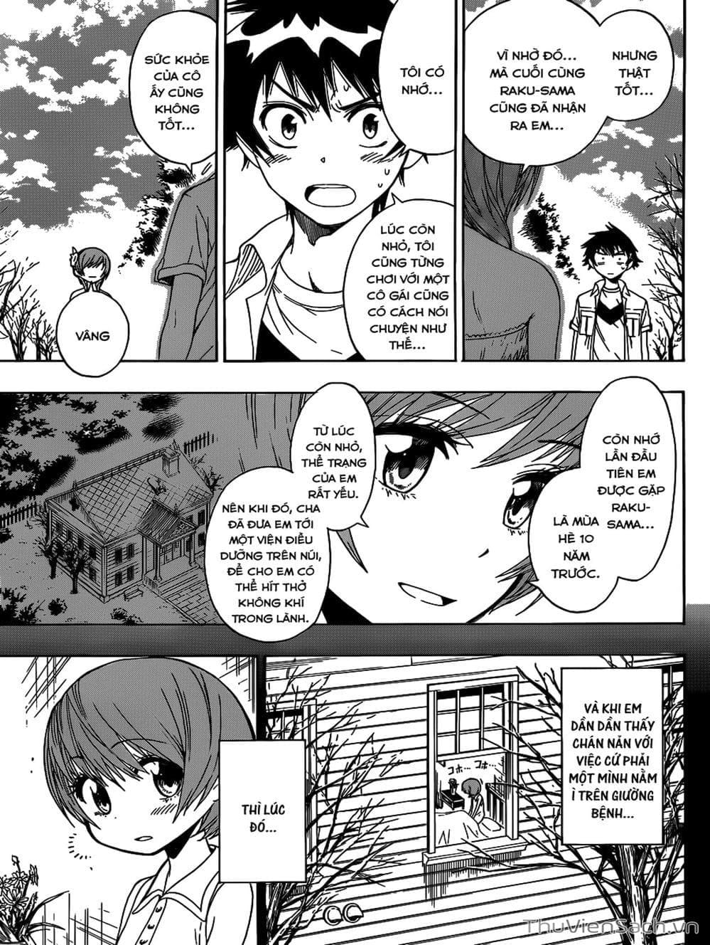 Truyện Tranh Tình Yêu Giả Tạo - Nisekoi trang 8