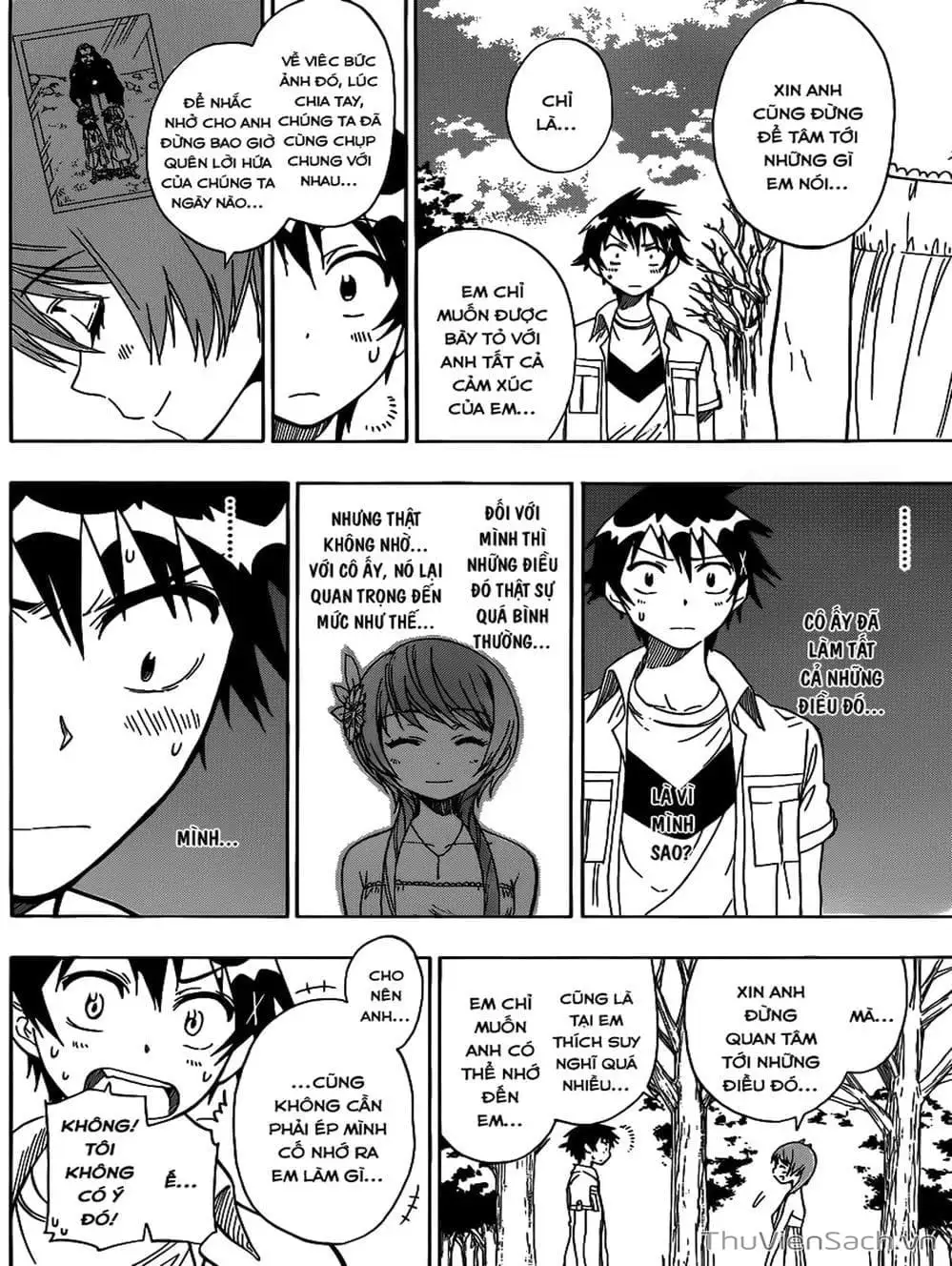 Truyện Tranh Tình Yêu Giả Tạo - Nisekoi trang 8