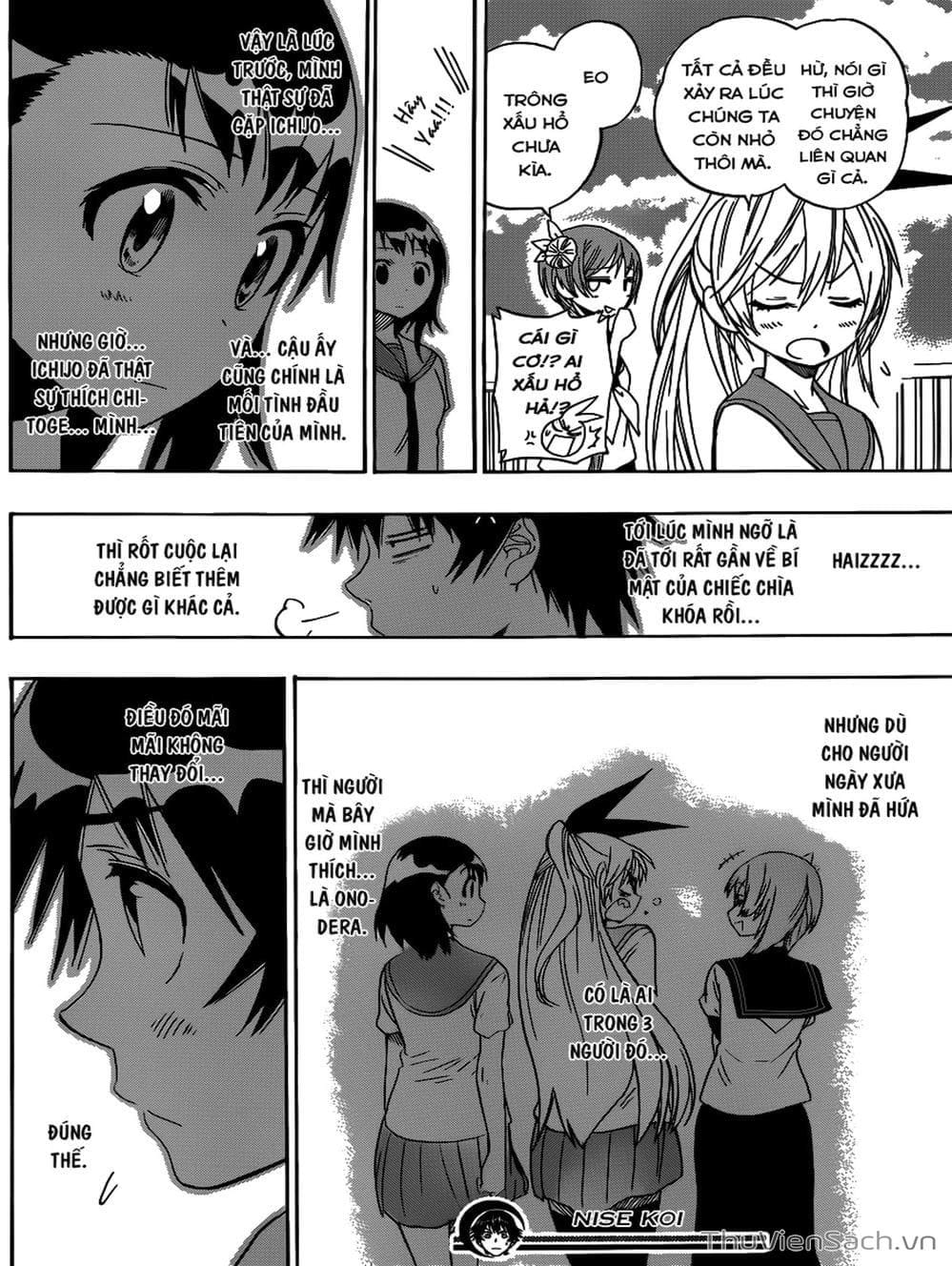Truyện Tranh Tình Yêu Giả Tạo - Nisekoi trang 8