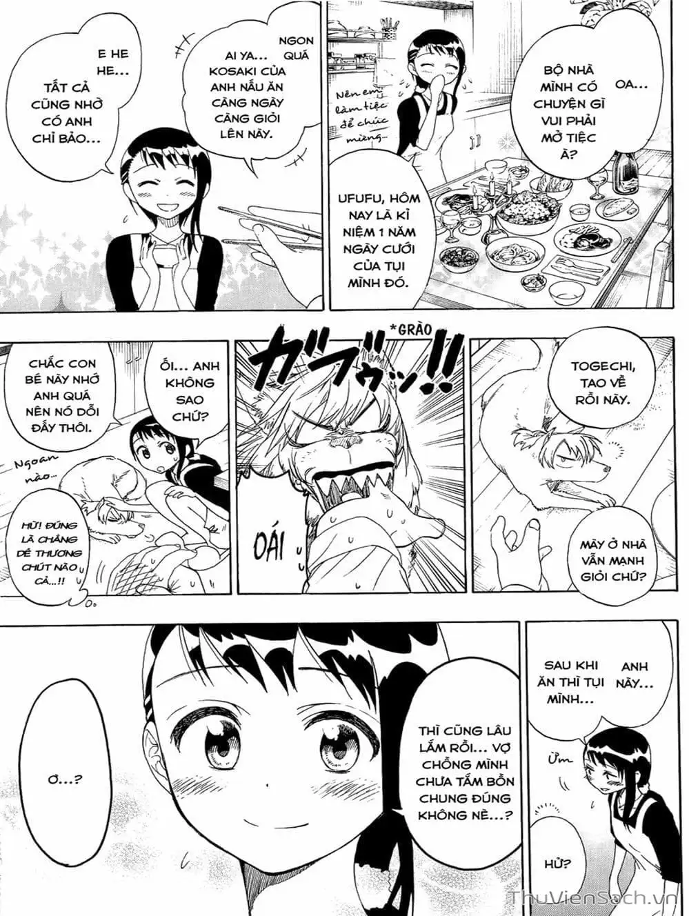 Truyện Tranh Tình Yêu Giả Tạo - Nisekoi trang 8