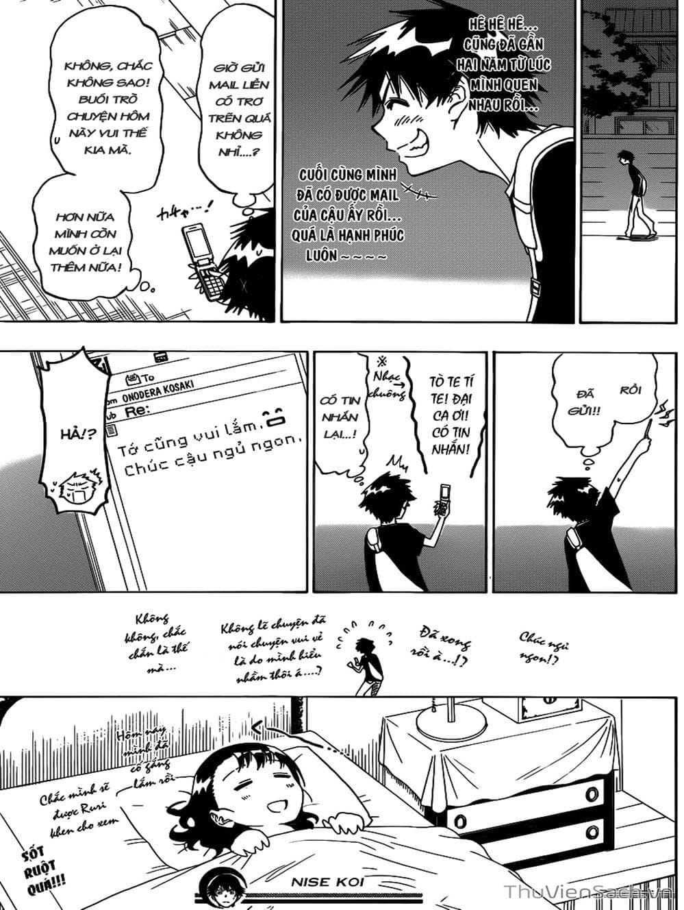Truyện Tranh Tình Yêu Giả Tạo - Nisekoi trang 8