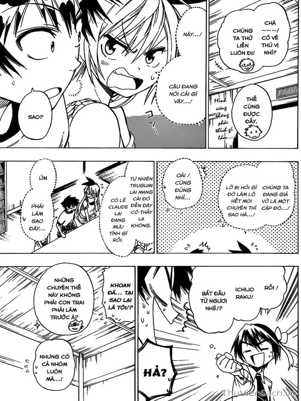 Truyện Tranh Tình Yêu Giả Tạo - Nisekoi trang 8