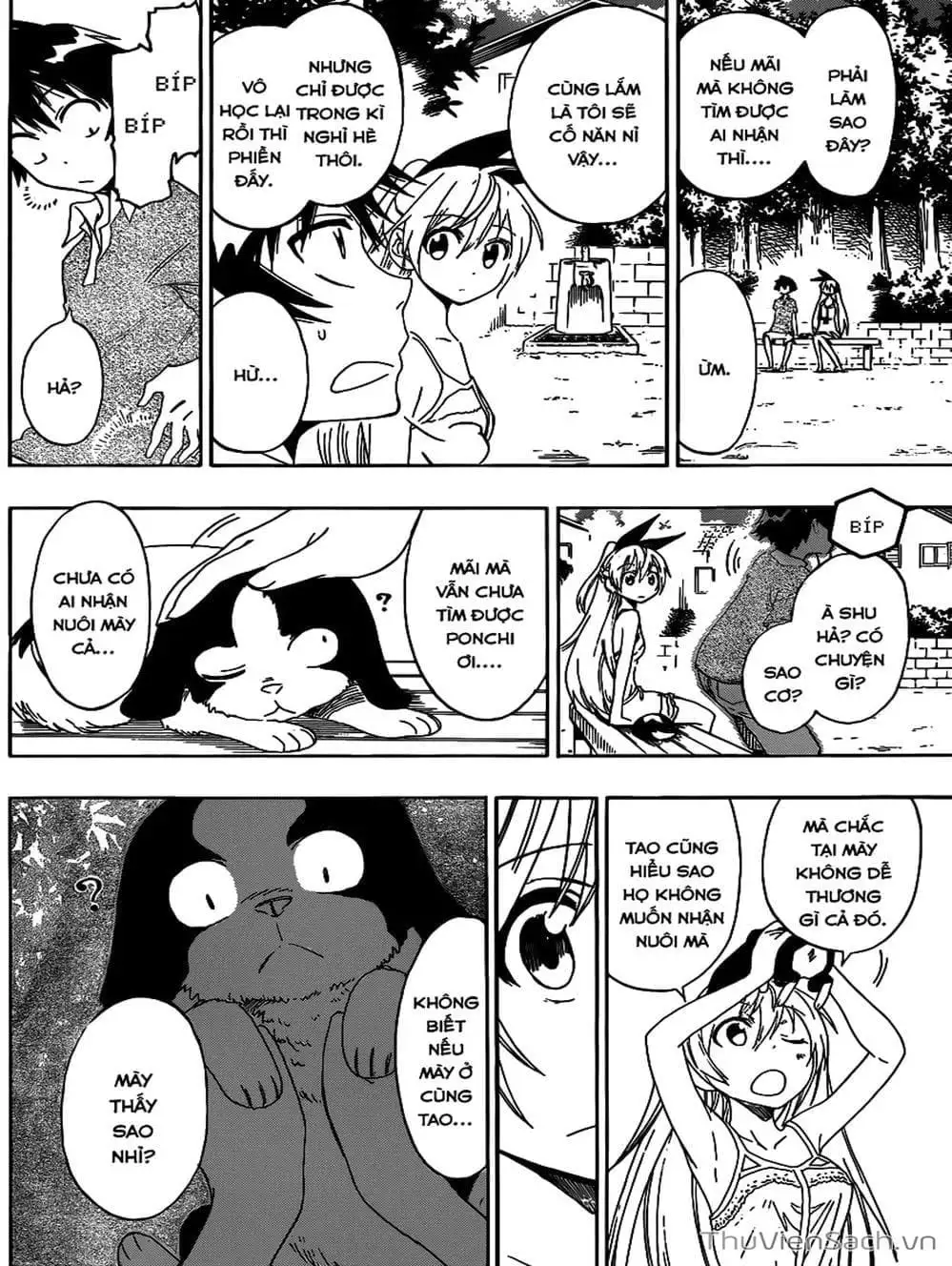 Truyện Tranh Tình Yêu Giả Tạo - Nisekoi trang 8
