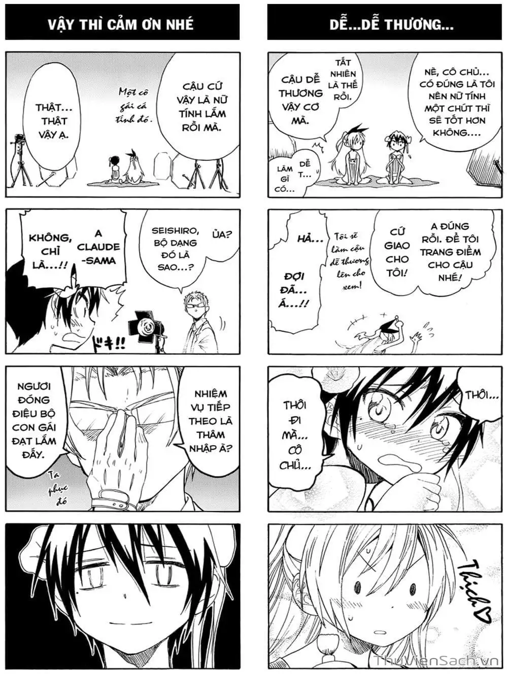 Truyện Tranh Tình Yêu Giả Tạo - Nisekoi trang 8