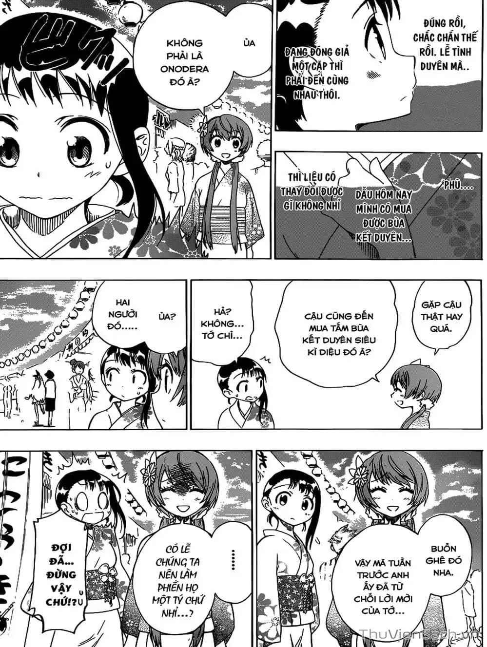 Truyện Tranh Tình Yêu Giả Tạo - Nisekoi trang 8