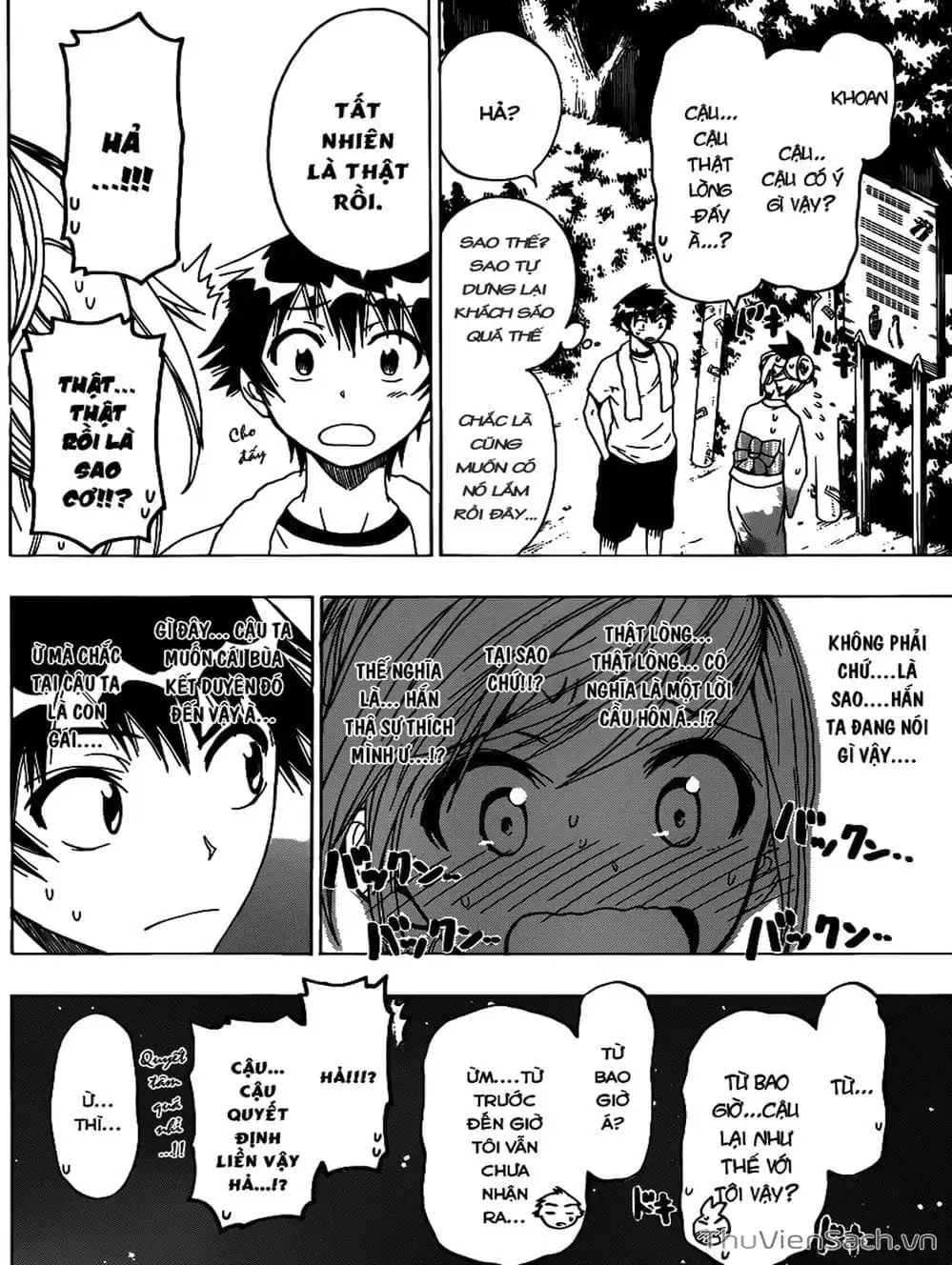 Truyện Tranh Tình Yêu Giả Tạo - Nisekoi trang 8