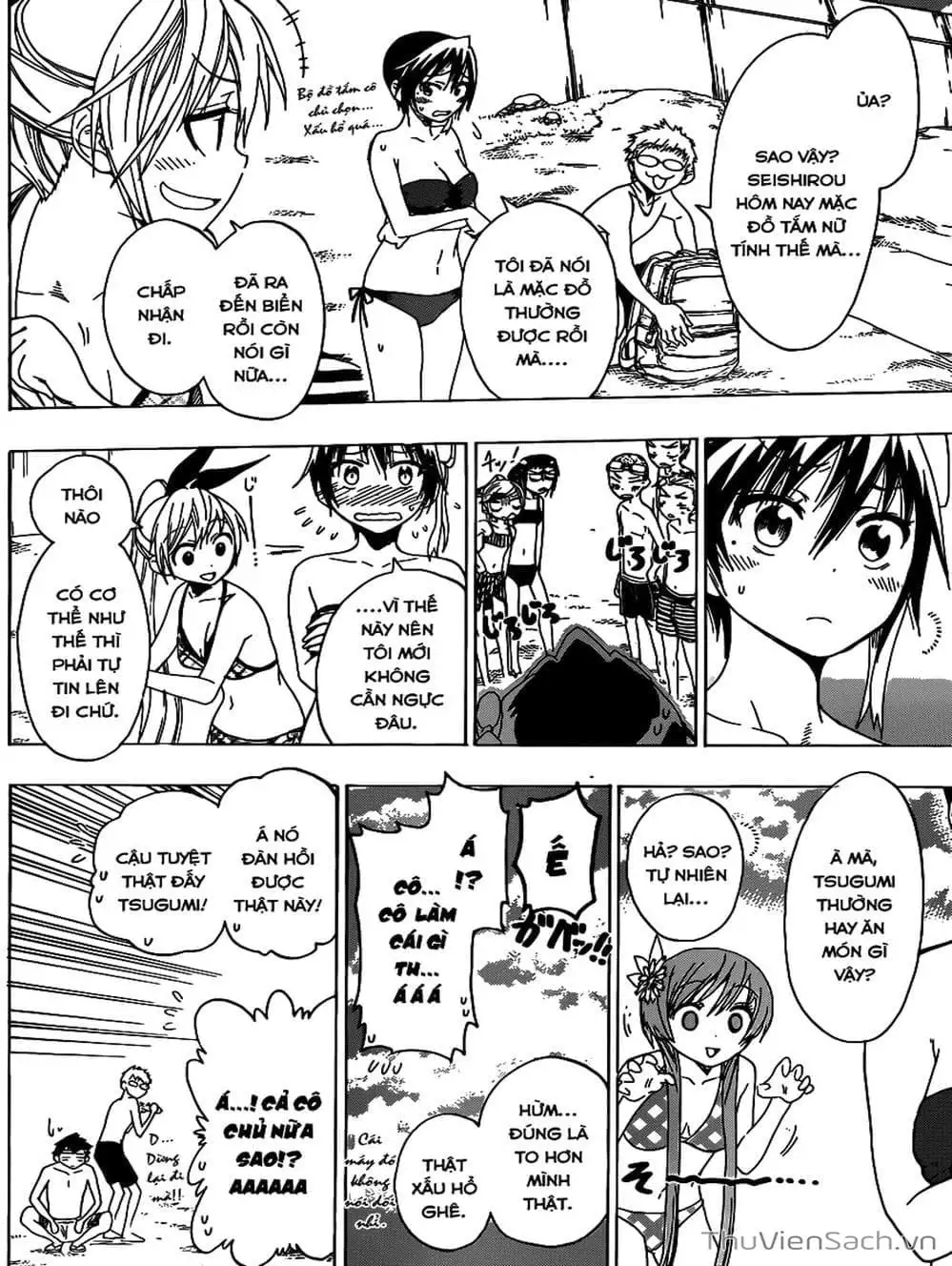 Truyện Tranh Tình Yêu Giả Tạo - Nisekoi trang 8
