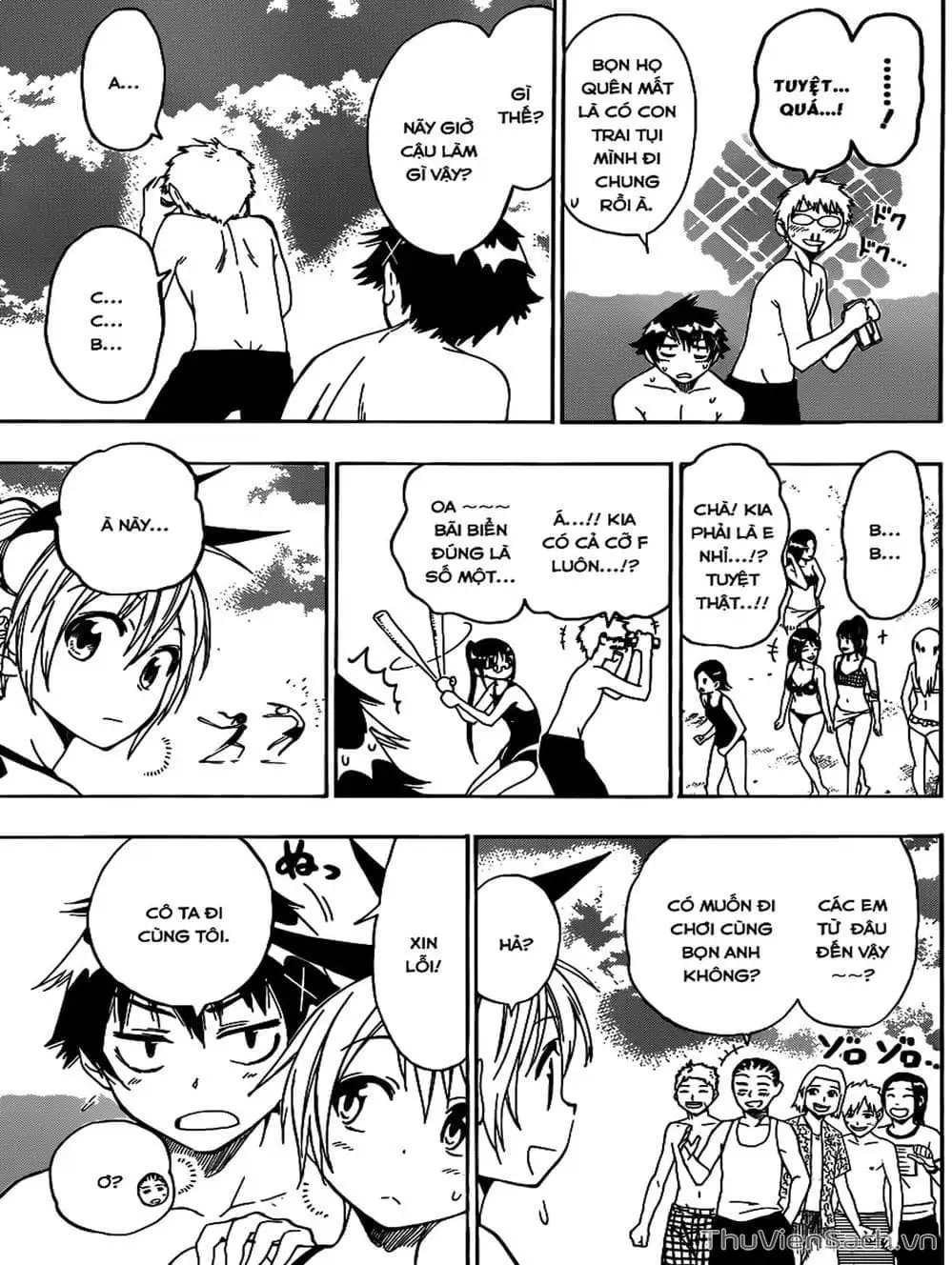 Truyện Tranh Tình Yêu Giả Tạo - Nisekoi trang 8