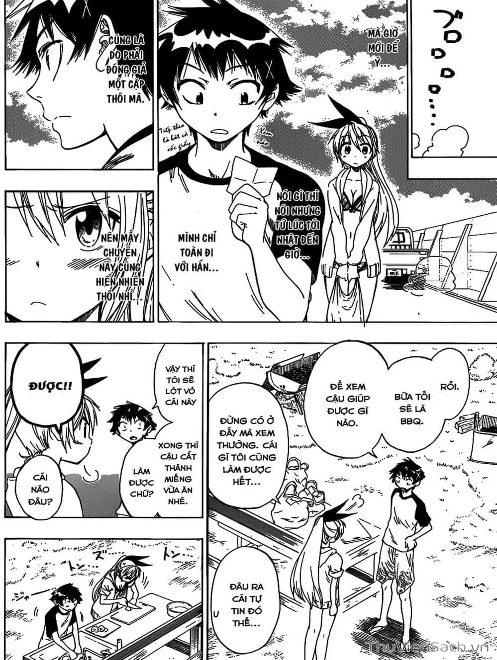 Truyện Tranh Tình Yêu Giả Tạo - Nisekoi trang 8