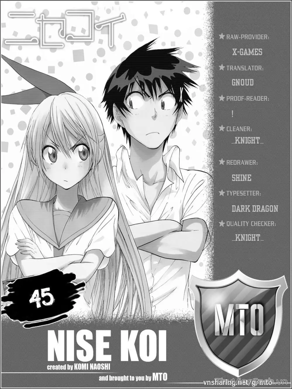 Truyện Tranh Tình Yêu Giả Tạo - Nisekoi trang 8
