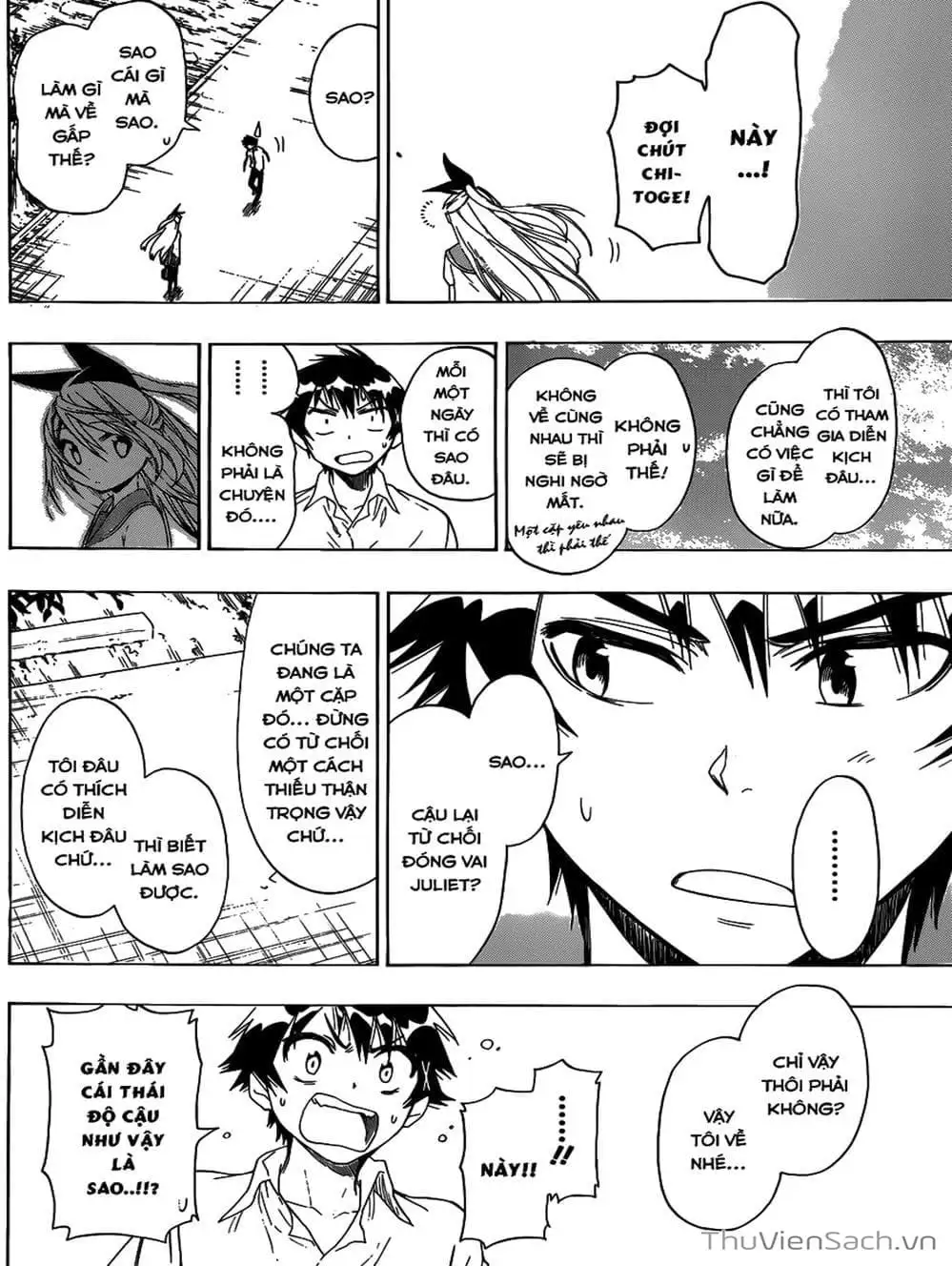 Truyện Tranh Tình Yêu Giả Tạo - Nisekoi trang 8