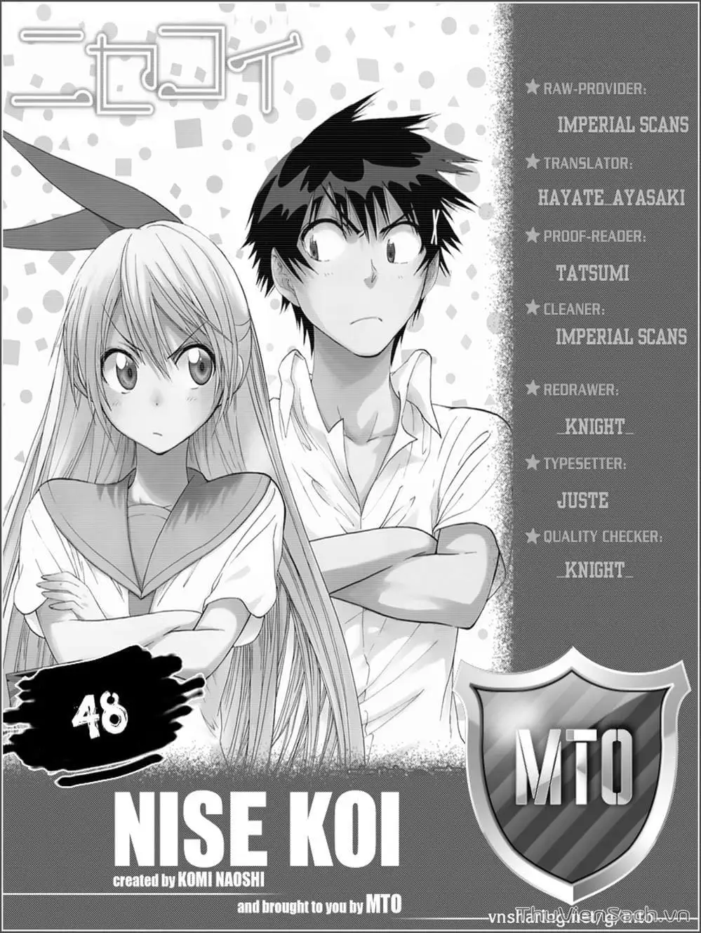 Truyện Tranh Tình Yêu Giả Tạo - Nisekoi trang 8