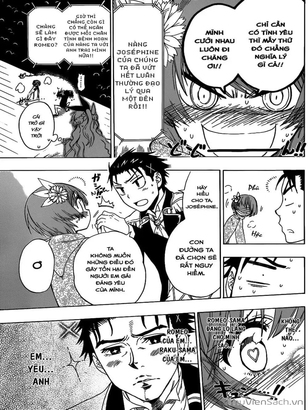 Truyện Tranh Tình Yêu Giả Tạo - Nisekoi trang 8