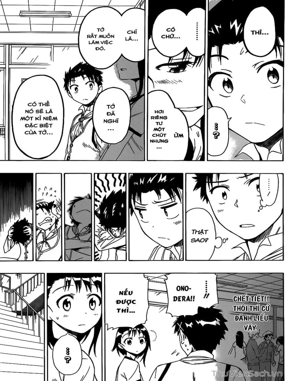 Truyện Tranh Tình Yêu Giả Tạo - Nisekoi trang 8