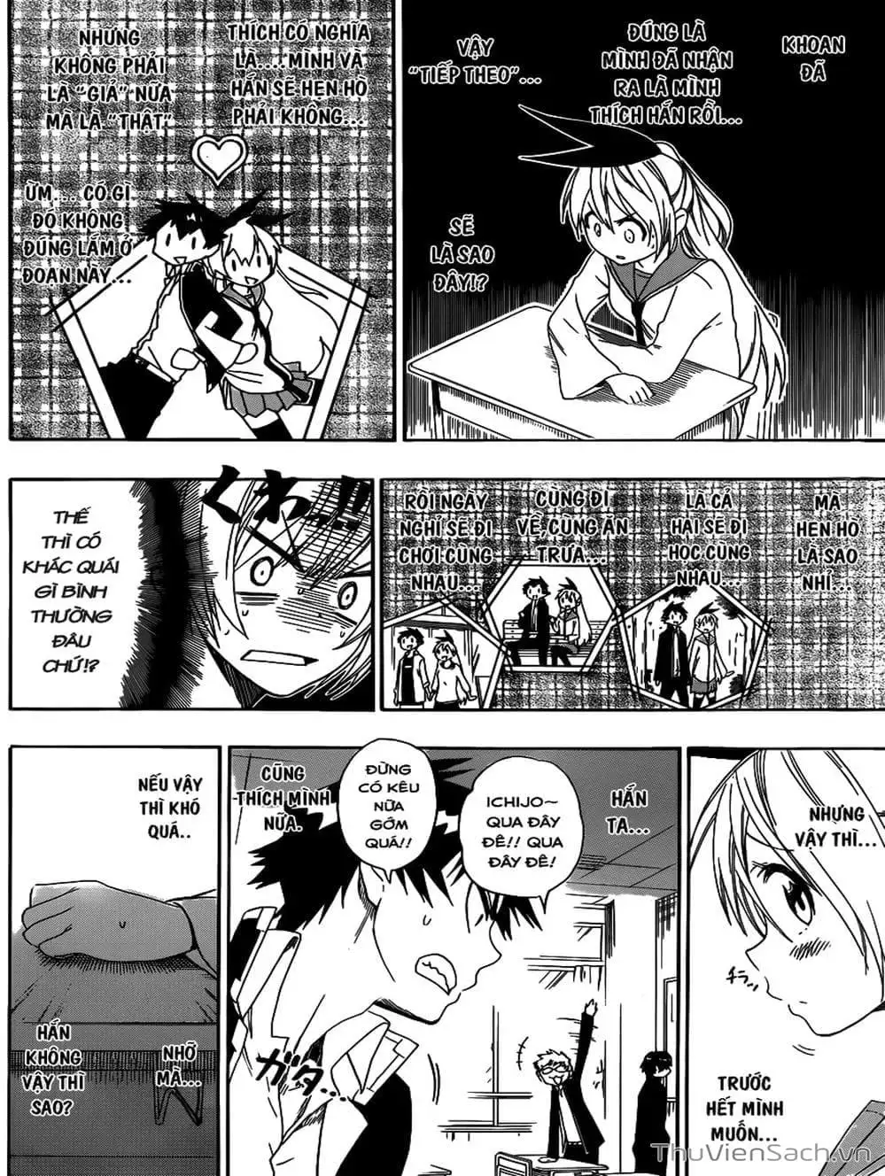 Truyện Tranh Tình Yêu Giả Tạo - Nisekoi trang 8