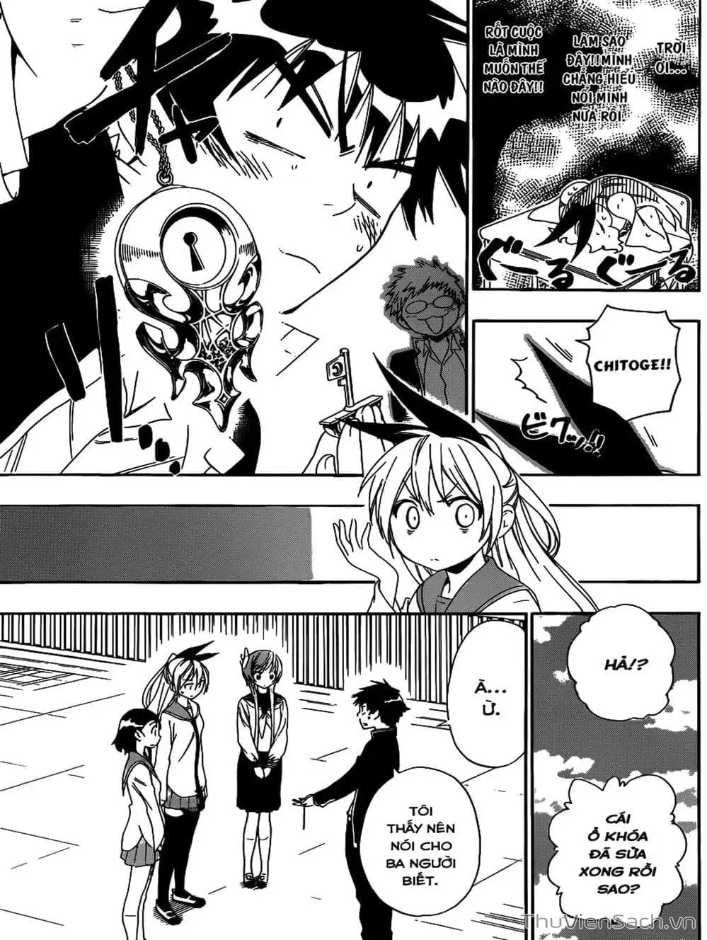 Truyện Tranh Tình Yêu Giả Tạo - Nisekoi trang 8