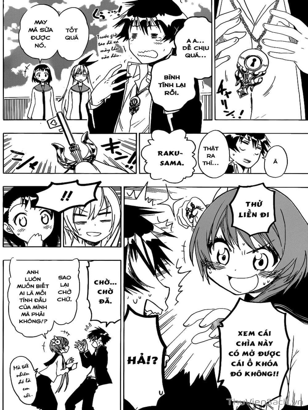 Truyện Tranh Tình Yêu Giả Tạo - Nisekoi trang 8