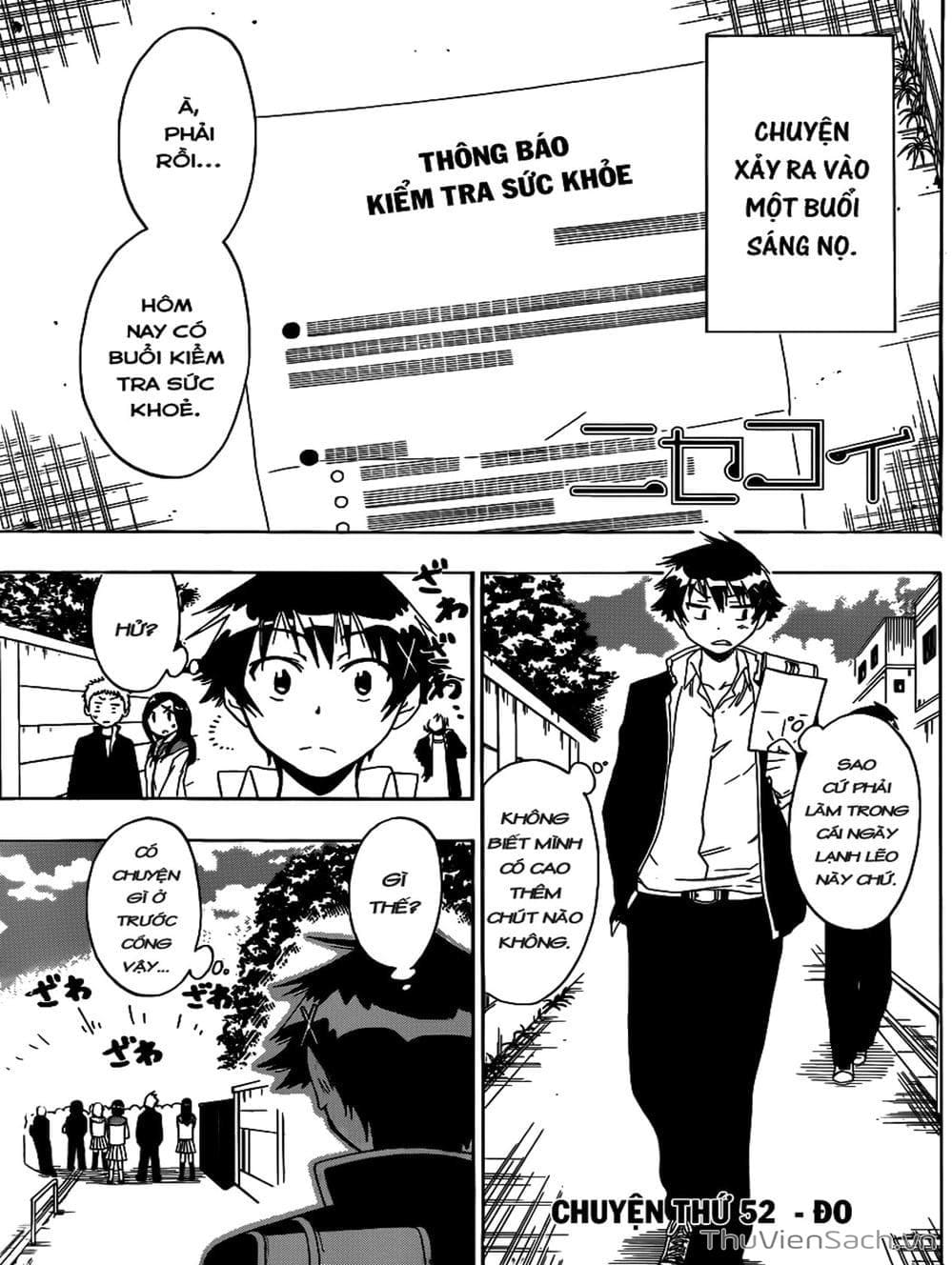 Truyện Tranh Tình Yêu Giả Tạo - Nisekoi trang 1154