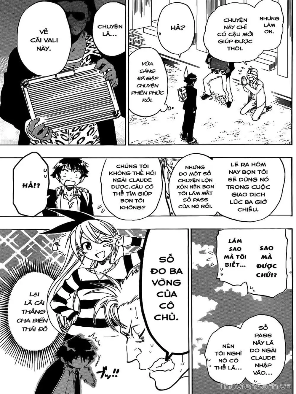 Truyện Tranh Tình Yêu Giả Tạo - Nisekoi trang 8