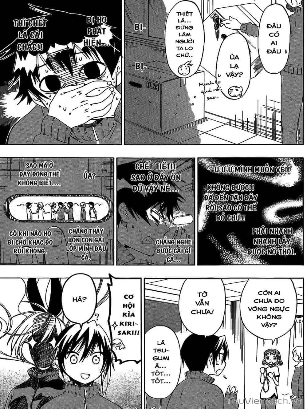 Truyện Tranh Tình Yêu Giả Tạo - Nisekoi trang 8