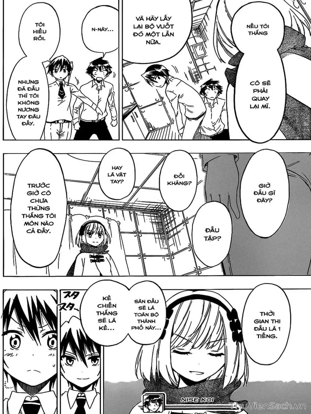 Truyện Tranh Tình Yêu Giả Tạo - Nisekoi trang 8