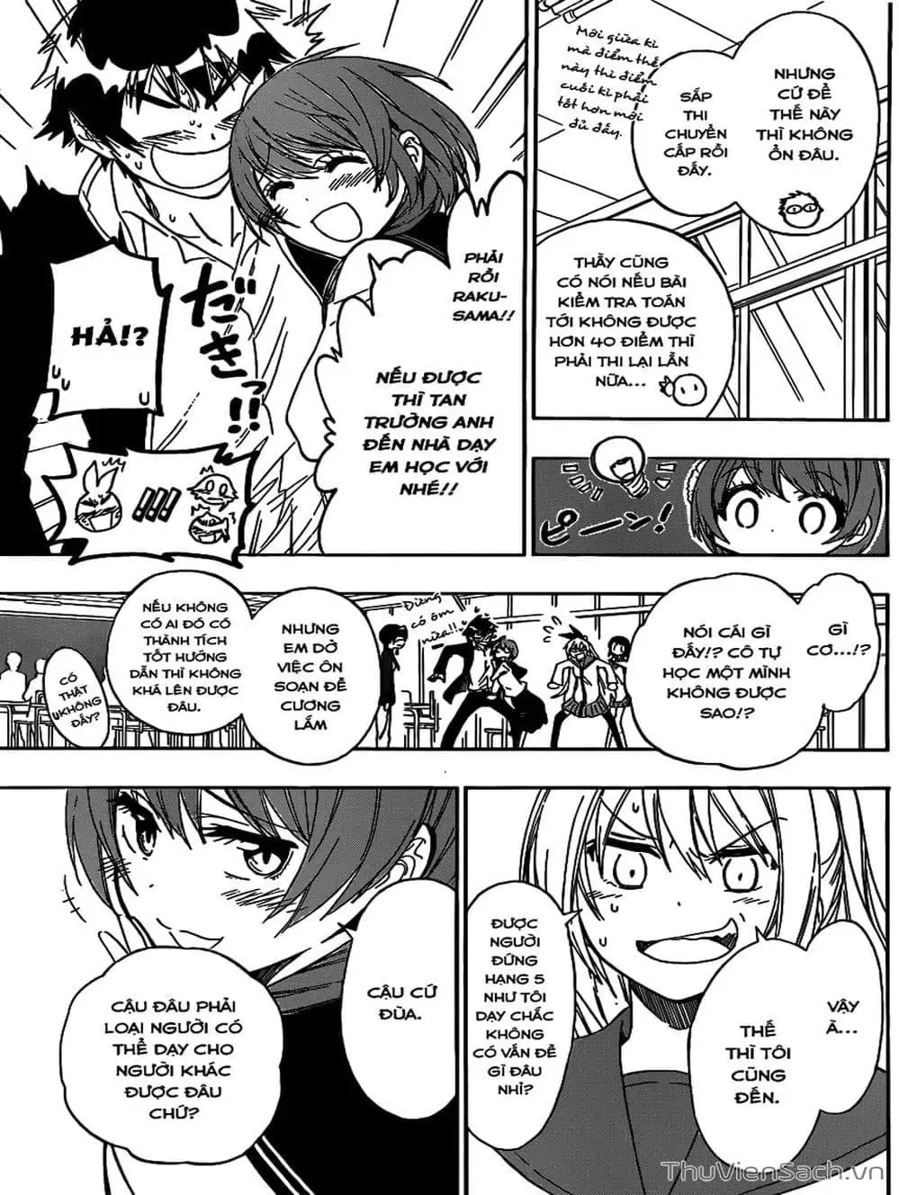 Truyện Tranh Tình Yêu Giả Tạo - Nisekoi trang 8