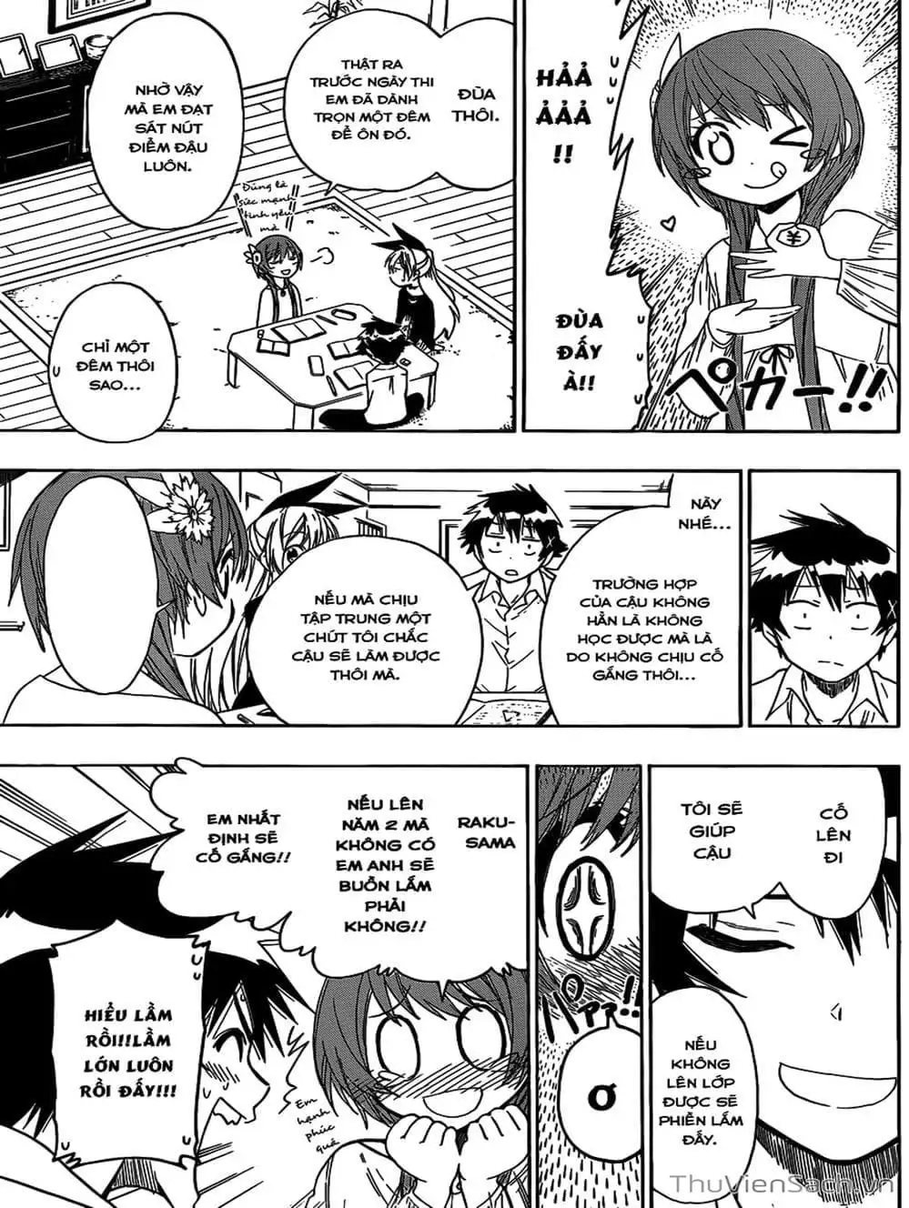 Truyện Tranh Tình Yêu Giả Tạo - Nisekoi trang 8