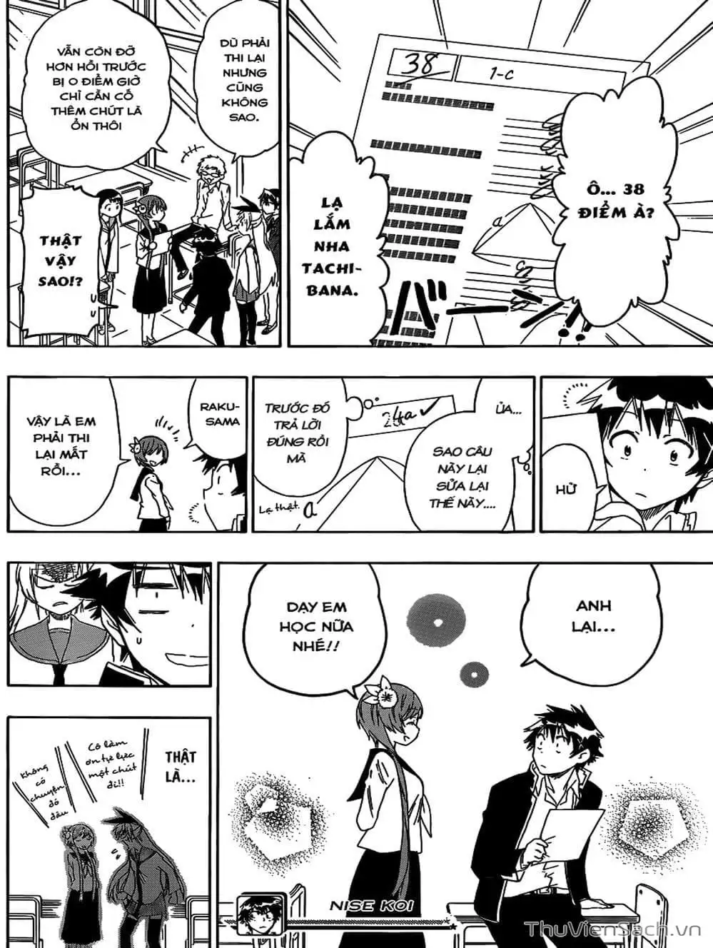 Truyện Tranh Tình Yêu Giả Tạo - Nisekoi trang 8