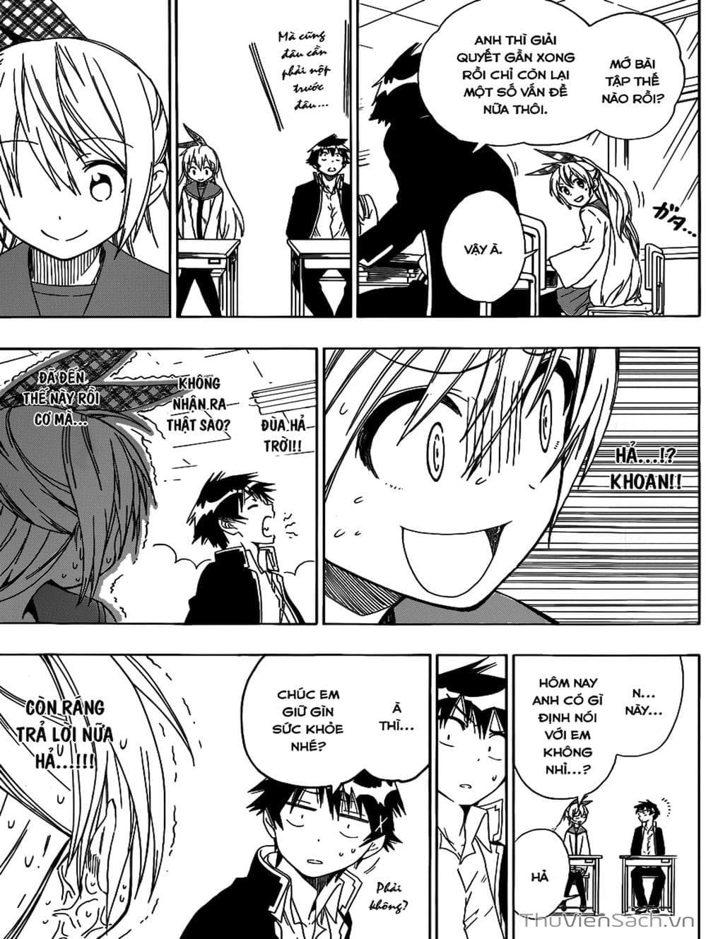 Truyện Tranh Tình Yêu Giả Tạo - Nisekoi trang 8