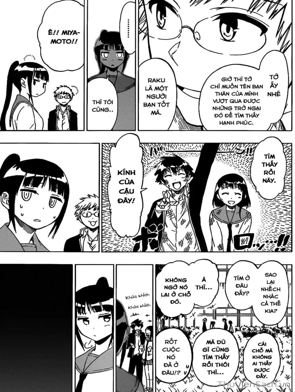 Truyện Tranh Tình Yêu Giả Tạo - Nisekoi trang 8