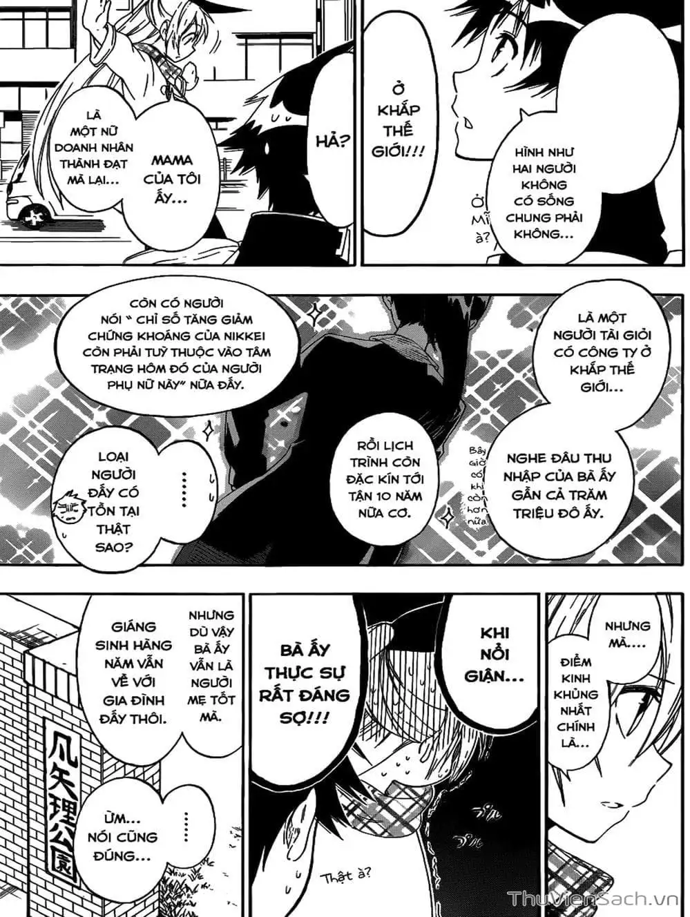 Truyện Tranh Tình Yêu Giả Tạo - Nisekoi trang 8