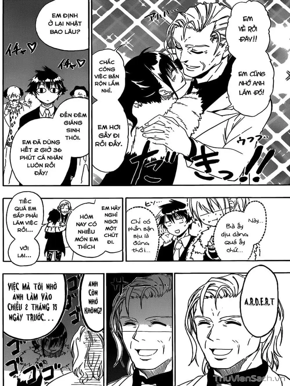 Truyện Tranh Tình Yêu Giả Tạo - Nisekoi trang 8