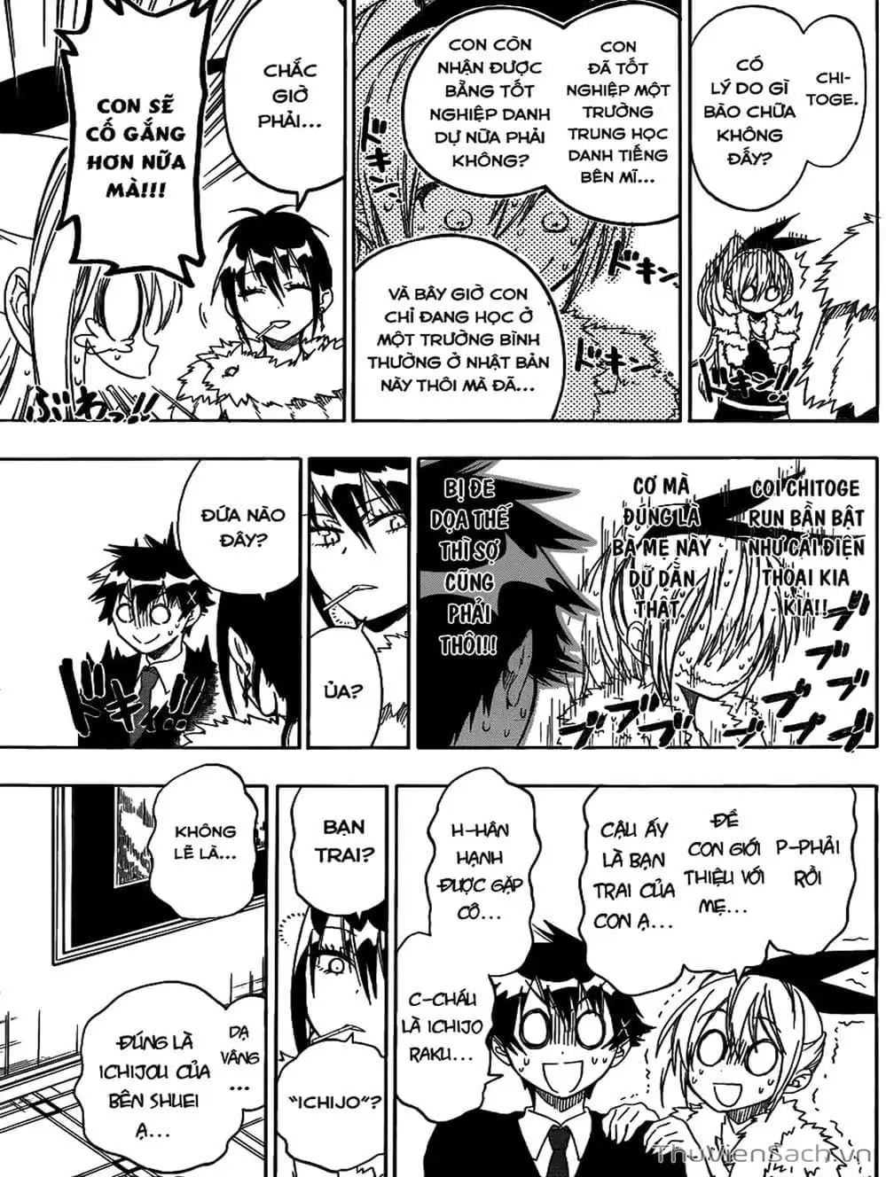 Truyện Tranh Tình Yêu Giả Tạo - Nisekoi trang 8