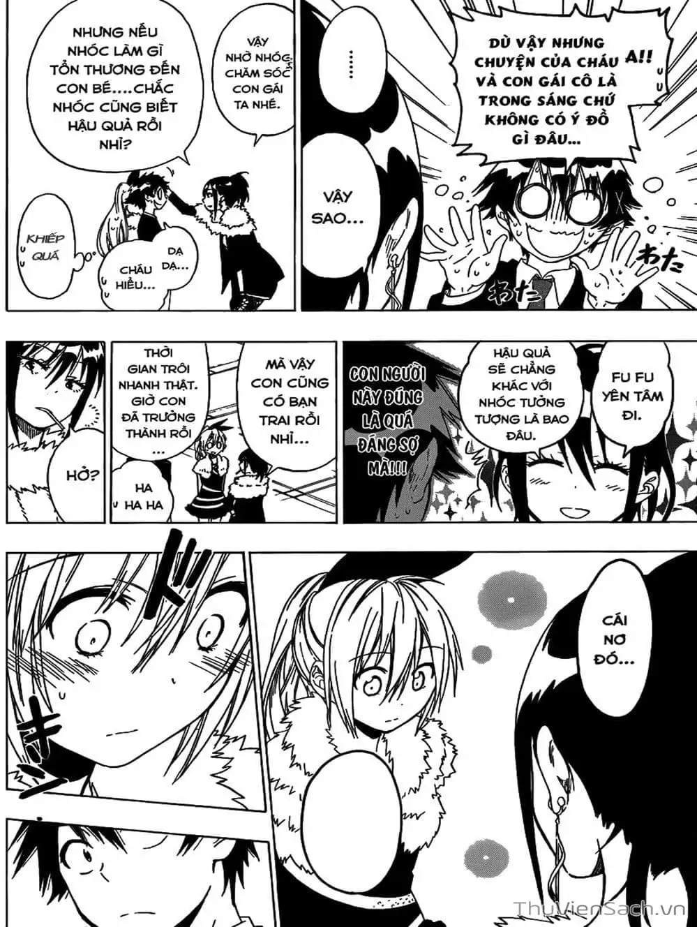 Truyện Tranh Tình Yêu Giả Tạo - Nisekoi trang 8