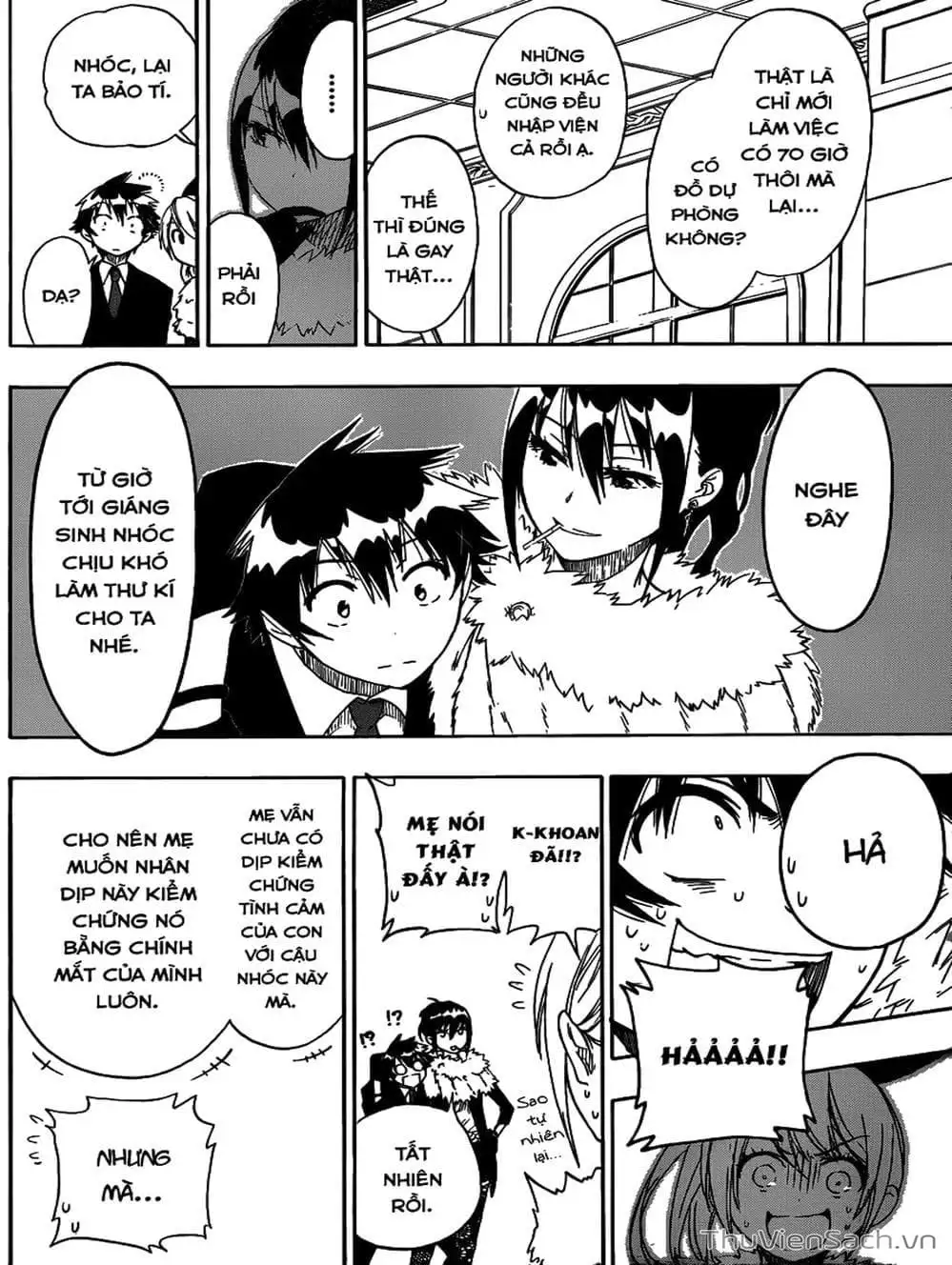 Truyện Tranh Tình Yêu Giả Tạo - Nisekoi trang 8