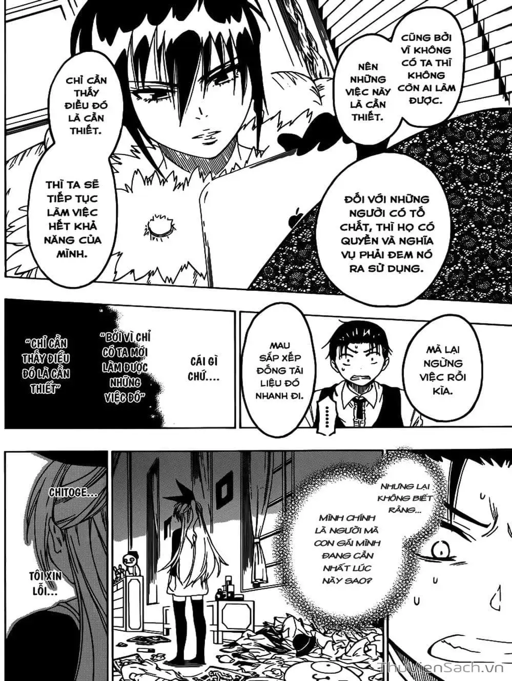 Truyện Tranh Tình Yêu Giả Tạo - Nisekoi trang 8