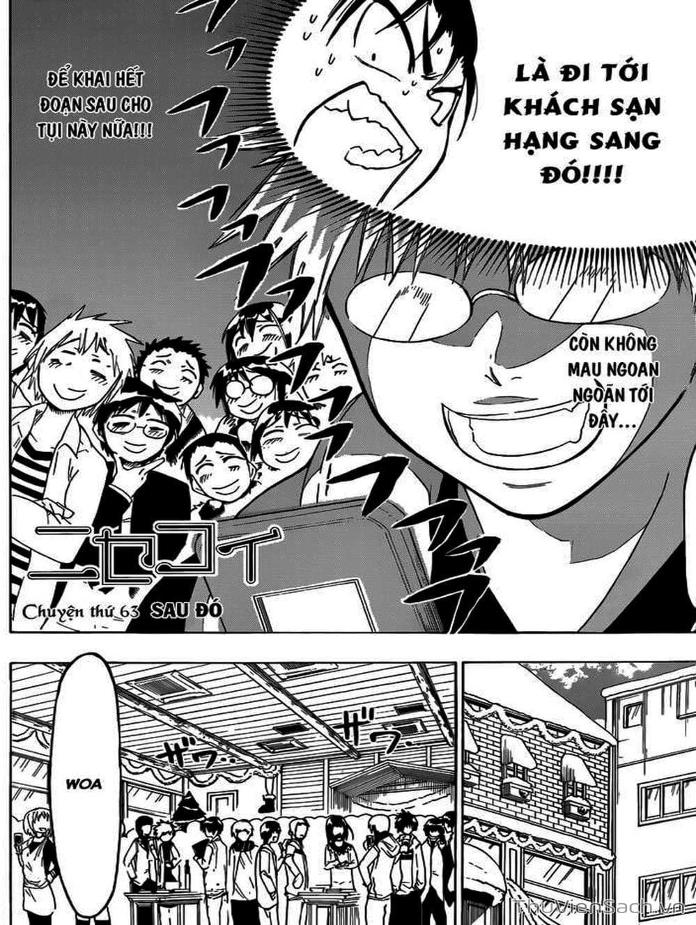 Truyện Tranh Tình Yêu Giả Tạo - Nisekoi trang 8