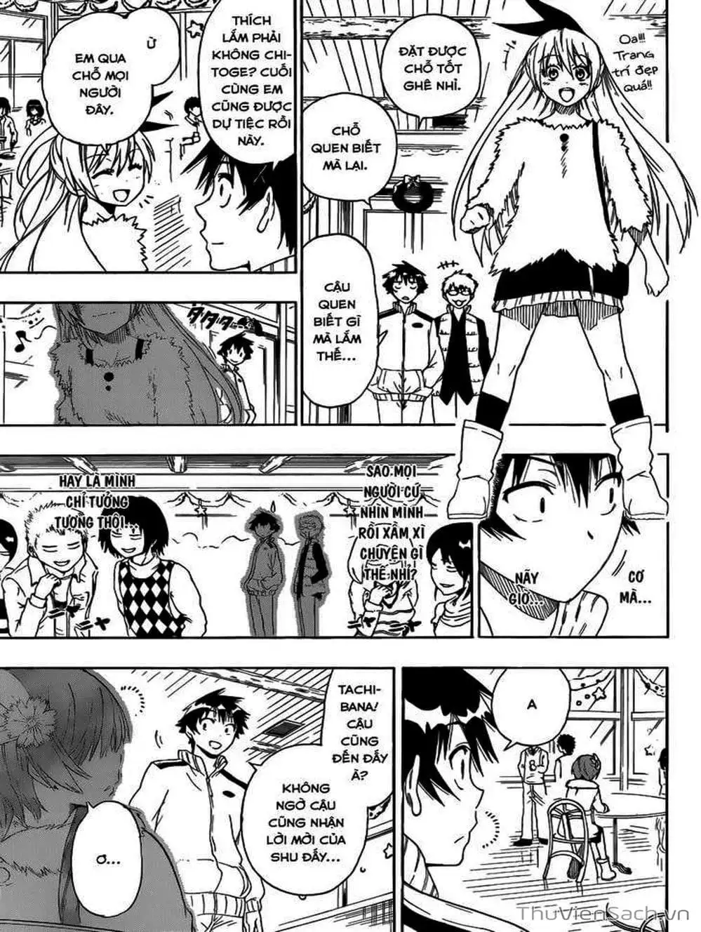 Truyện Tranh Tình Yêu Giả Tạo - Nisekoi trang 8