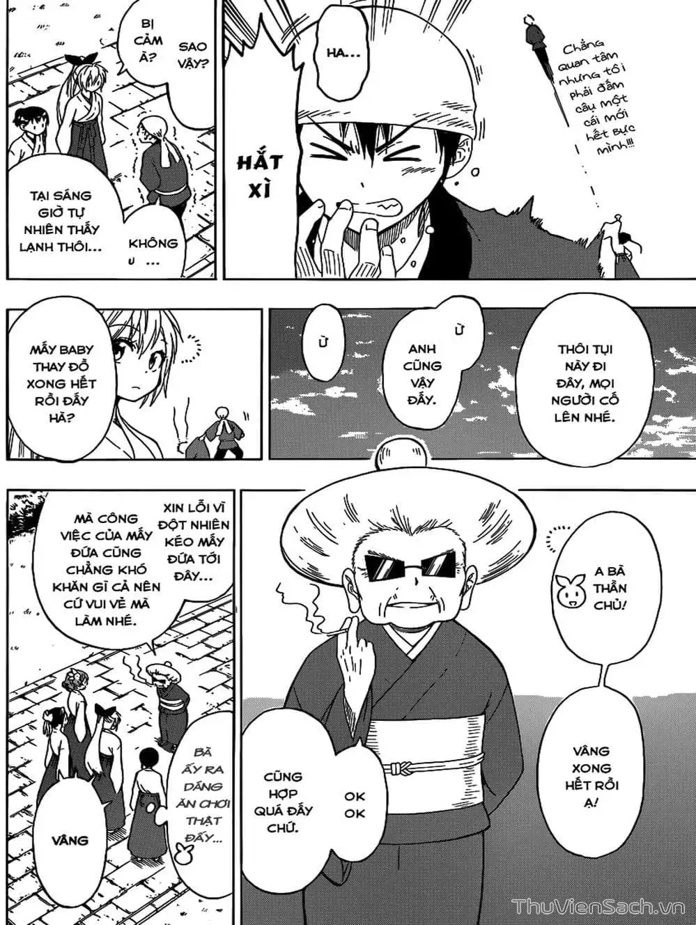 Truyện Tranh Tình Yêu Giả Tạo - Nisekoi trang 8