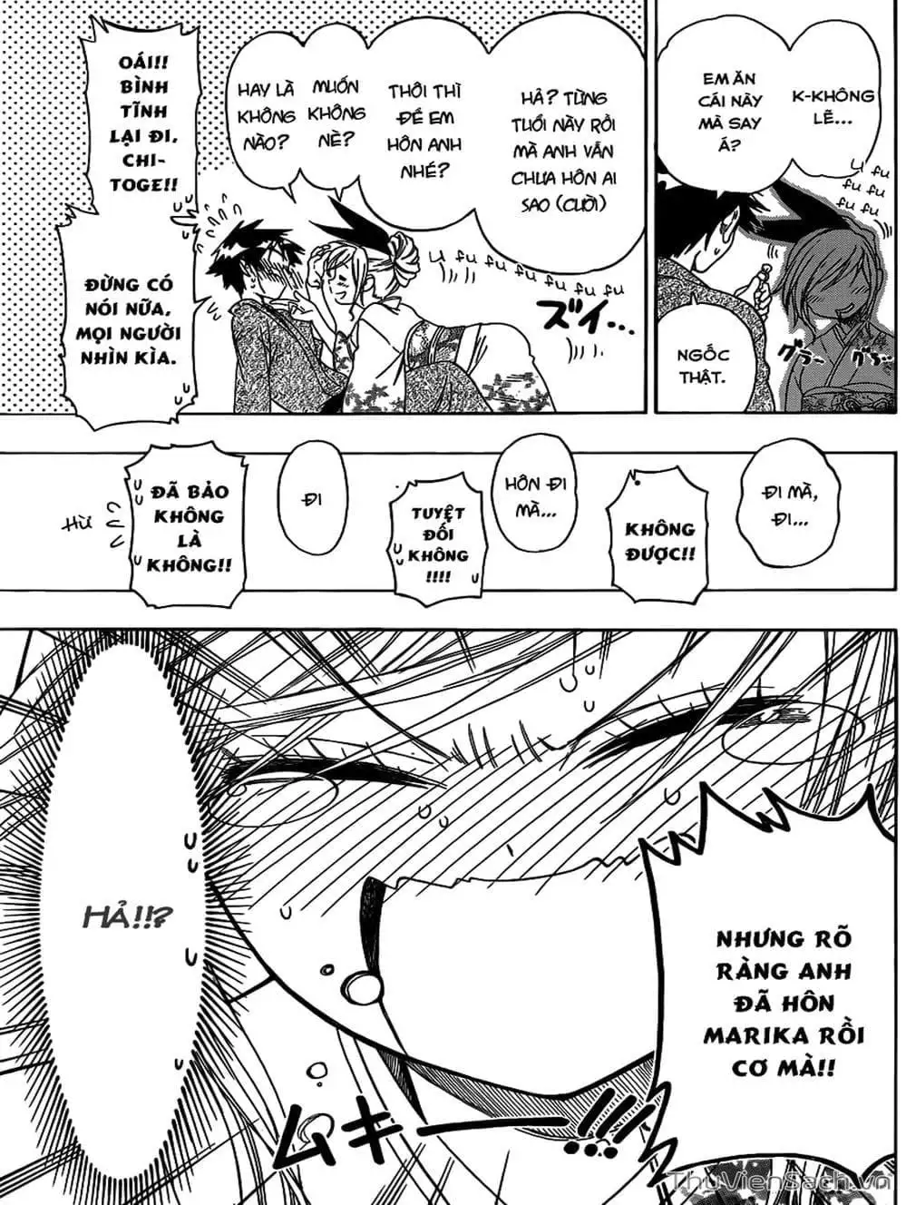 Truyện Tranh Tình Yêu Giả Tạo - Nisekoi trang 8