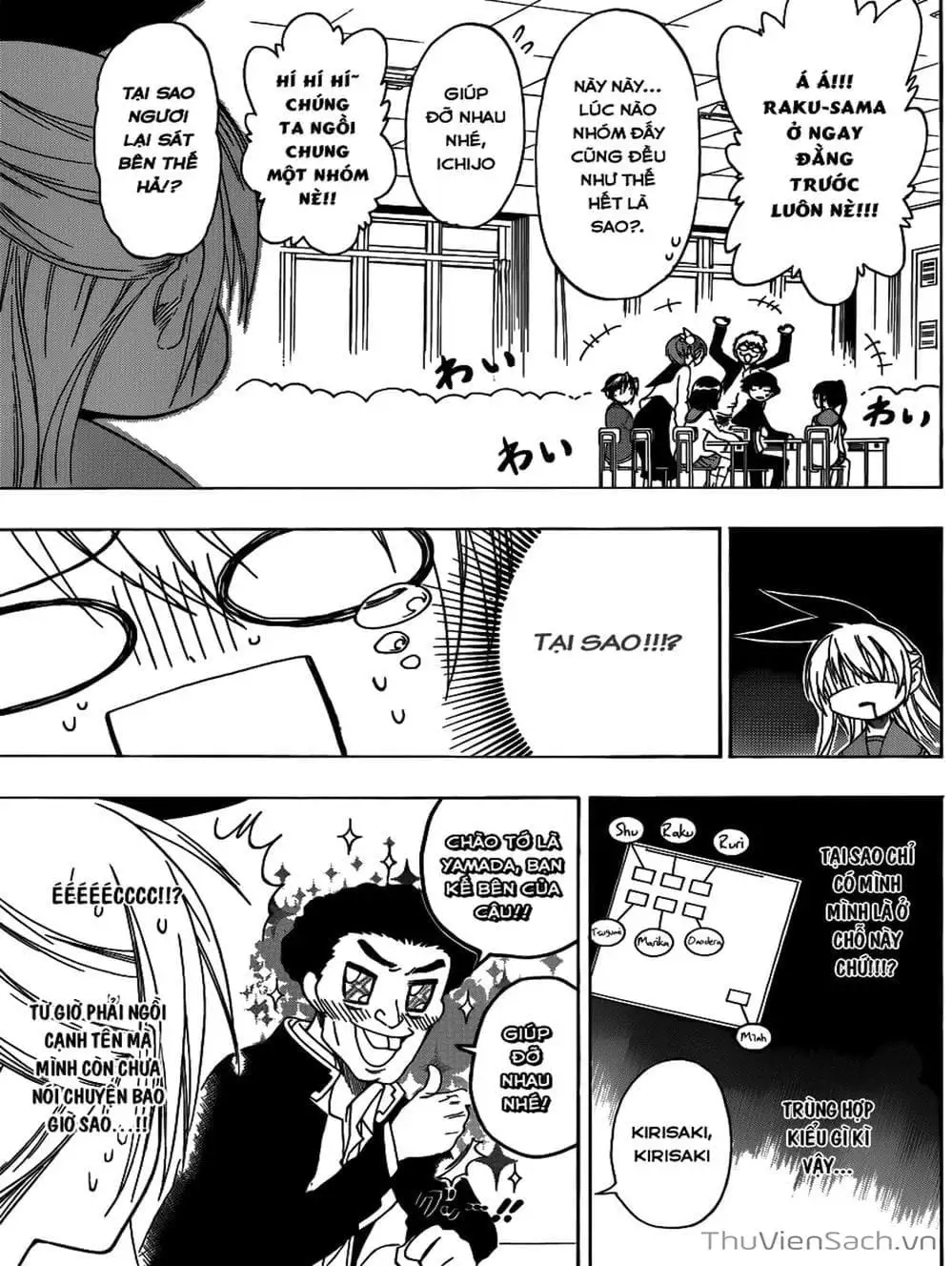 Truyện Tranh Tình Yêu Giả Tạo - Nisekoi trang 8