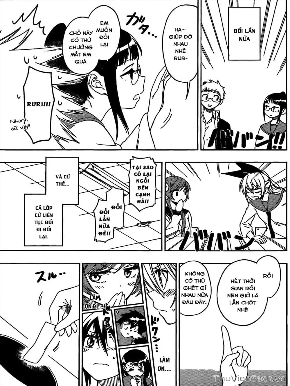 Truyện Tranh Tình Yêu Giả Tạo - Nisekoi trang 8