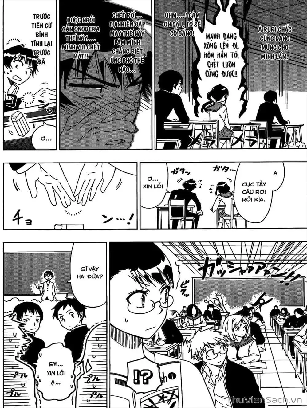 Truyện Tranh Tình Yêu Giả Tạo - Nisekoi trang 8