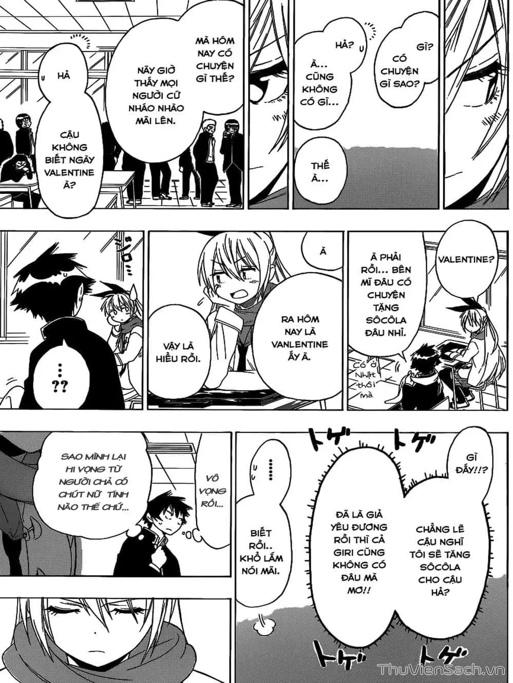 Truyện Tranh Tình Yêu Giả Tạo - Nisekoi trang 8