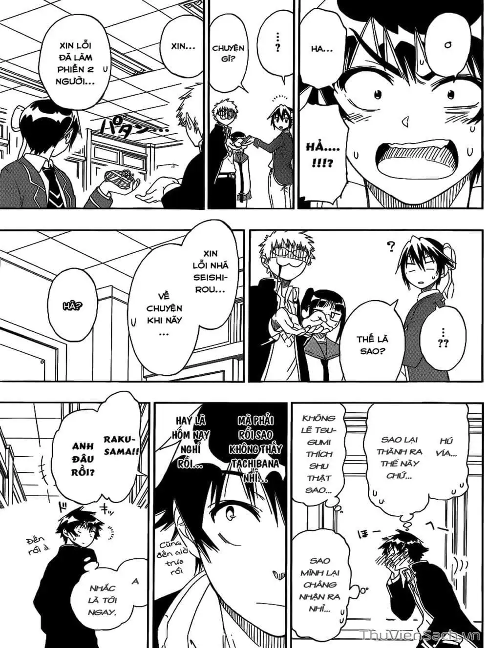 Truyện Tranh Tình Yêu Giả Tạo - Nisekoi trang 8