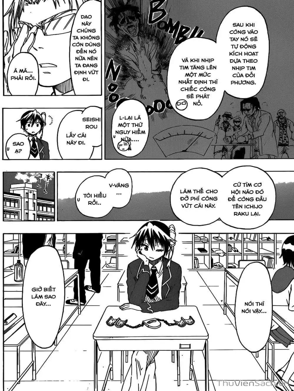 Truyện Tranh Tình Yêu Giả Tạo - Nisekoi trang 8