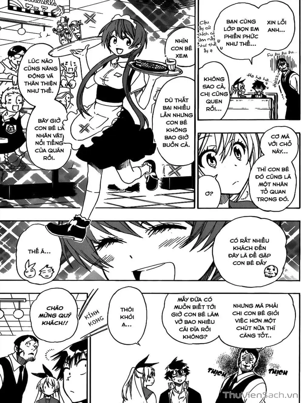 Truyện Tranh Tình Yêu Giả Tạo - Nisekoi trang 8