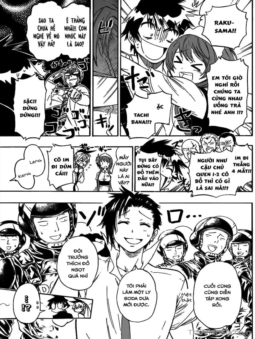 Truyện Tranh Tình Yêu Giả Tạo - Nisekoi trang 8