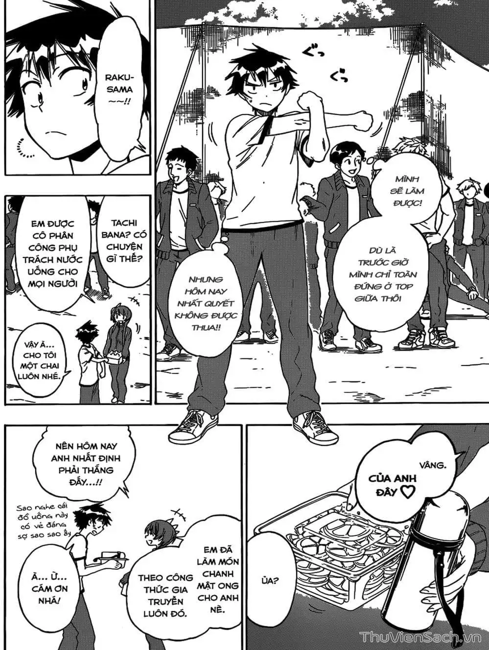 Truyện Tranh Tình Yêu Giả Tạo - Nisekoi trang 8