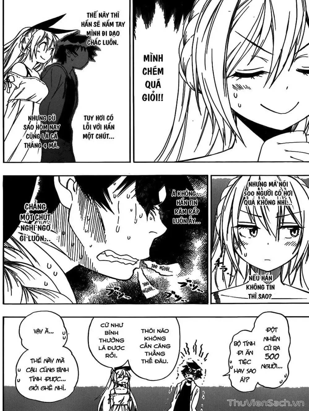 Truyện Tranh Tình Yêu Giả Tạo - Nisekoi trang 8